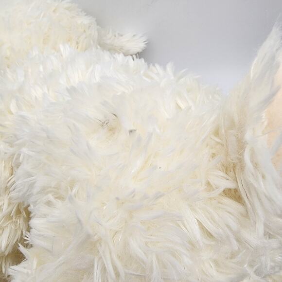 Build A Bear Swirly Lamb Plush 13" White Fur Eyelashes Retired Stuffed Toy BABW - Picture 5 of 10